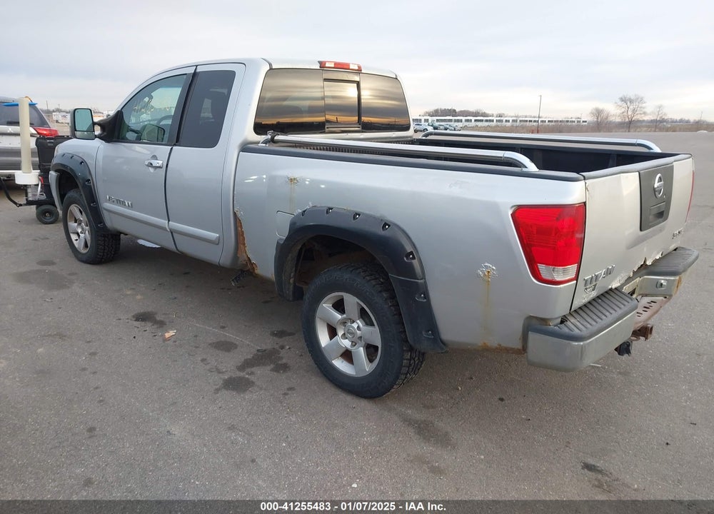 2005 NISSAN TITAN SE VIN: 1N6BA06B05N579321