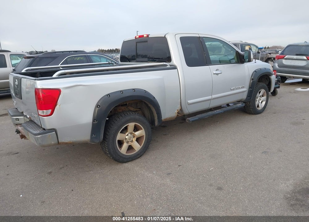 2005 NISSAN TITAN SE VIN: 1N6BA06B05N579321