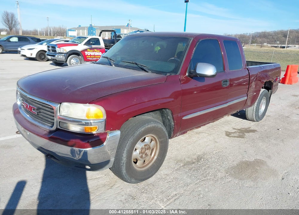2000 GMC SIERRA 1500 SLE VIN: 2GTEK19T6Y1328283
