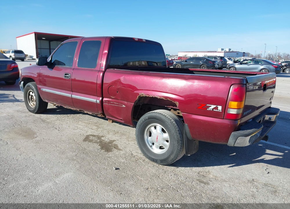 2000 GMC SIERRA 1500 SLE VIN: 2GTEK19T6Y1328283