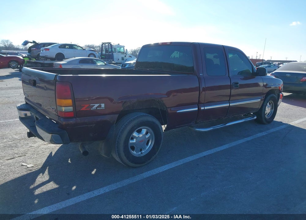 2000 GMC SIERRA 1500 SLE VIN: 2GTEK19T6Y1328283
