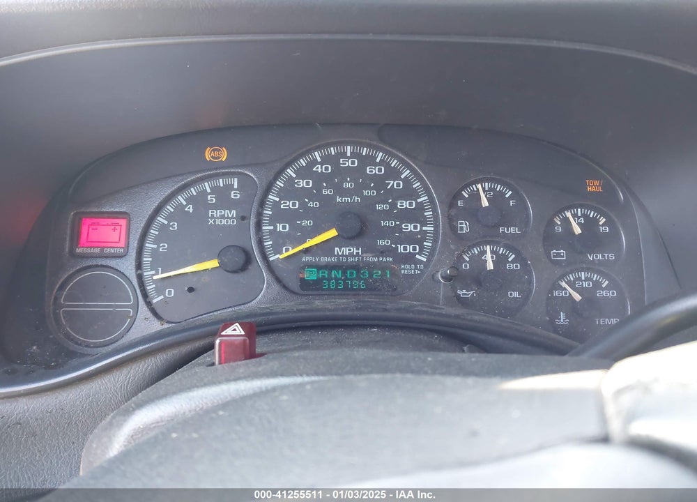 2000 GMC SIERRA 1500 SLE VIN: 2GTEK19T6Y1328283