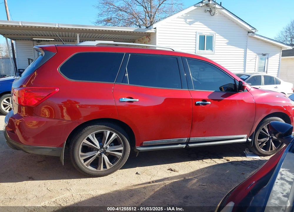 2018 NISSAN PATHFINDER PLATINUM VIN: 5N1DR2MM8JC662369
