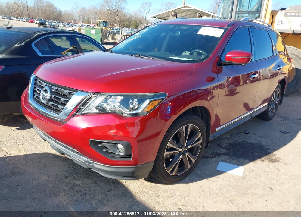 2018 NISSAN PATHFINDER PLATINUM VIN: 5N1DR2MM8JC662369