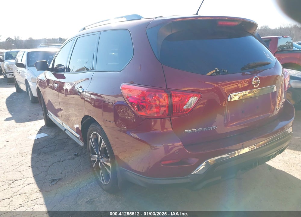 2018 NISSAN PATHFINDER PLATINUM VIN: 5N1DR2MM8JC662369