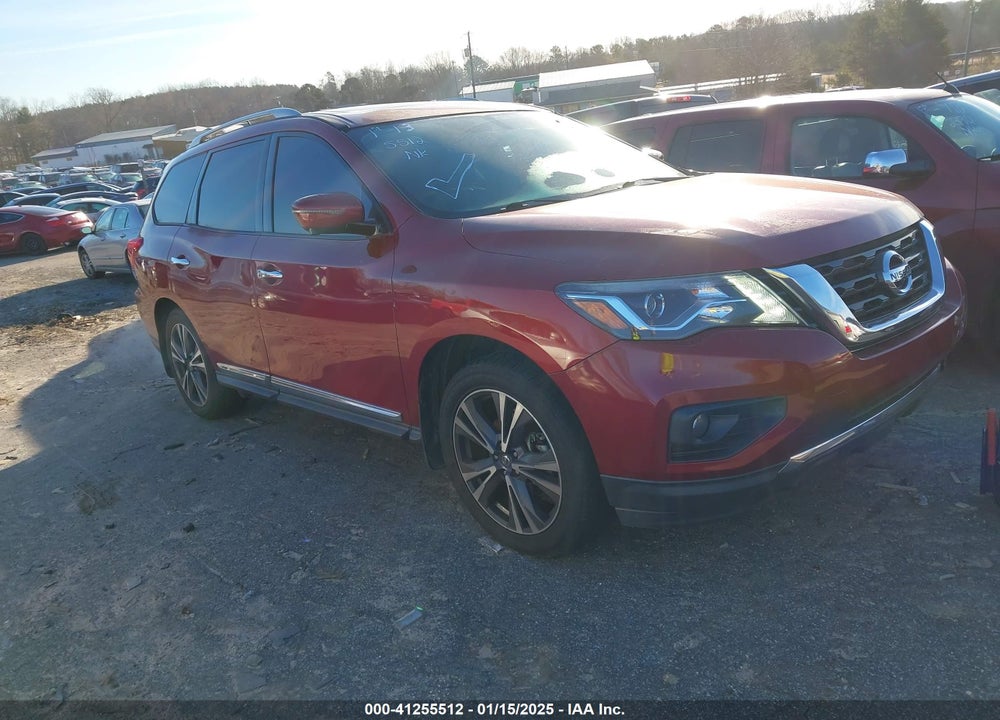 2018 NISSAN PATHFINDER PLATINUM VIN: 5N1DR2MM8JC662369