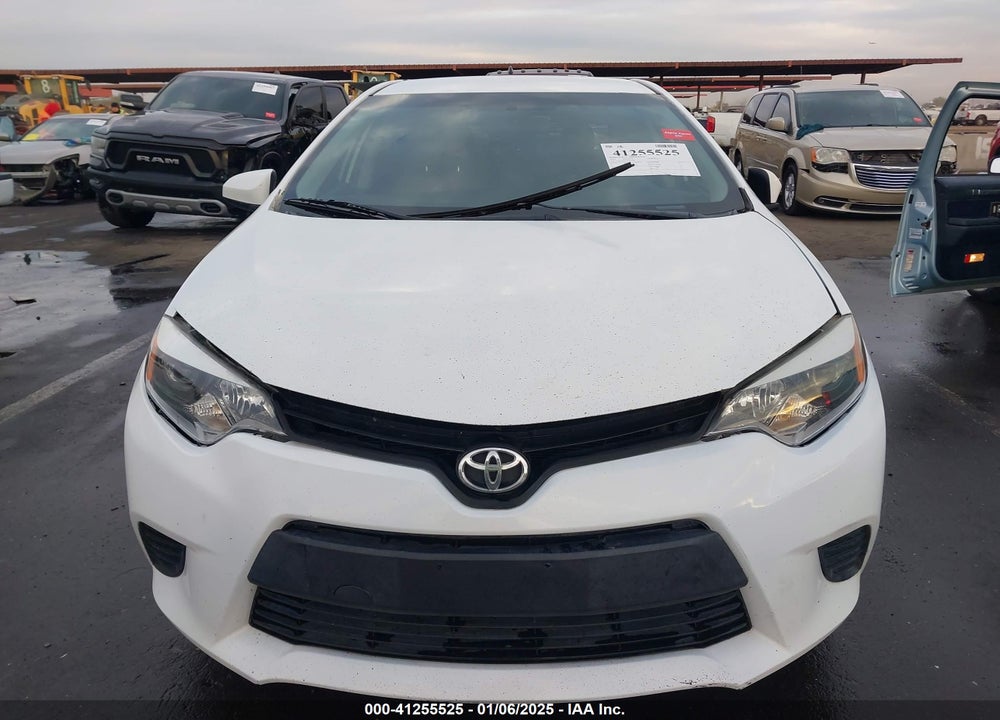 2014 TOYOTA COROLLA LE VIN: 2T1BURHE1EC038206