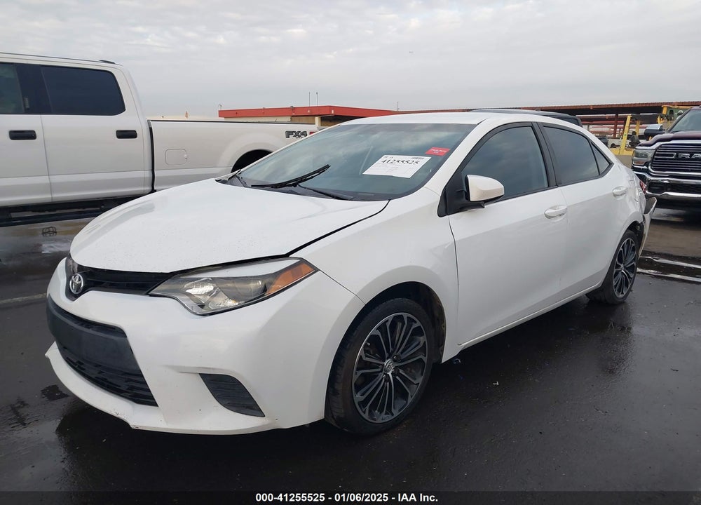 2014 TOYOTA COROLLA LE VIN: 2T1BURHE1EC038206