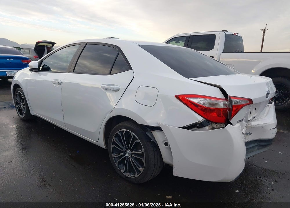 2014 TOYOTA COROLLA LE VIN: 2T1BURHE1EC038206