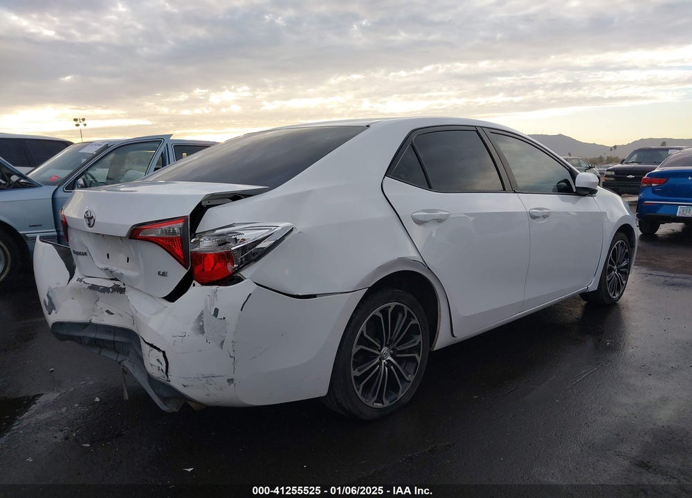 2014 TOYOTA COROLLA LE VIN: 2T1BURHE1EC038206