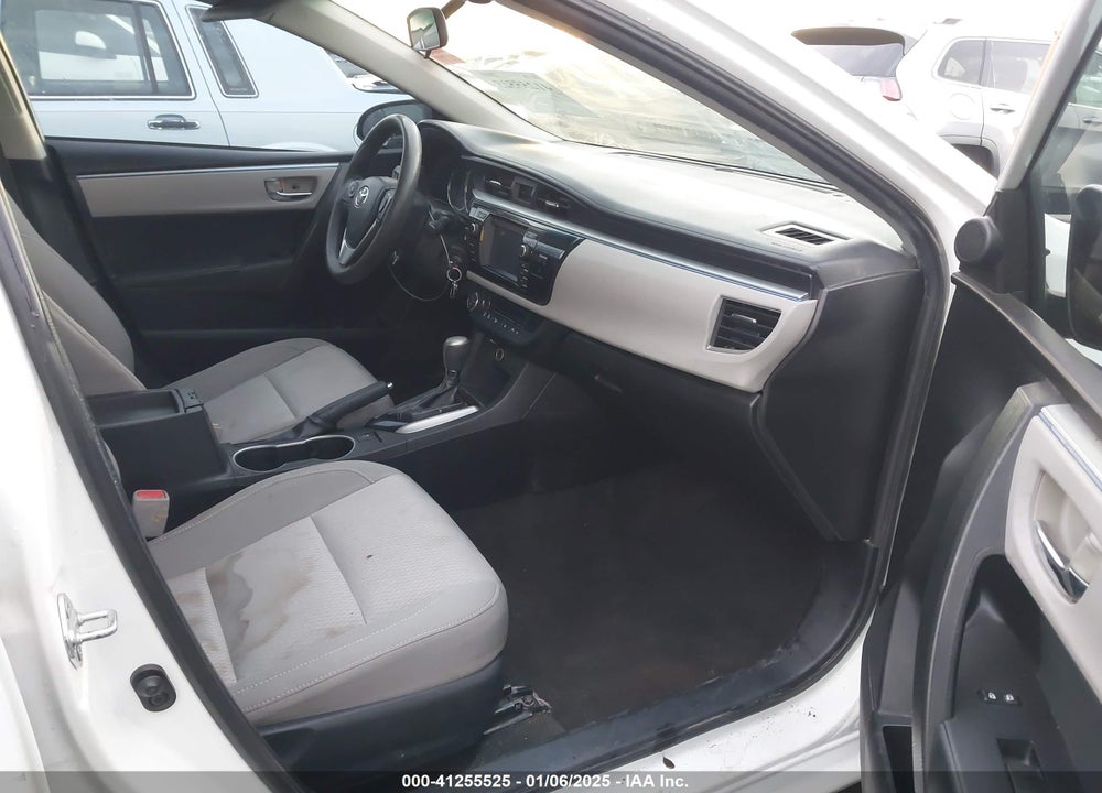 2014 TOYOTA COROLLA LE VIN: 2T1BURHE1EC038206