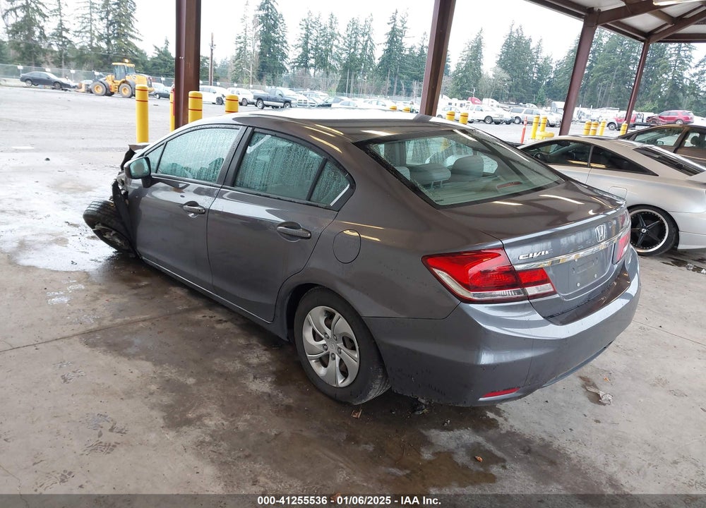 2015 HONDA CIVIC LX VIN: 19XFB2F51FE274603