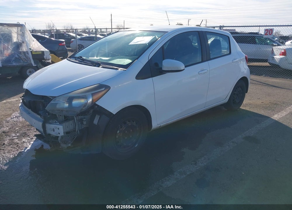 2015 TOYOTA YARIS L VIN: VNKKTUD34FA042256