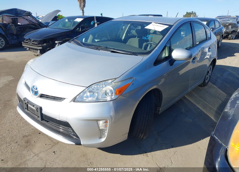 2015 TOYOTA PRIUS TWO VIN: JTDKN3DUXF0482543