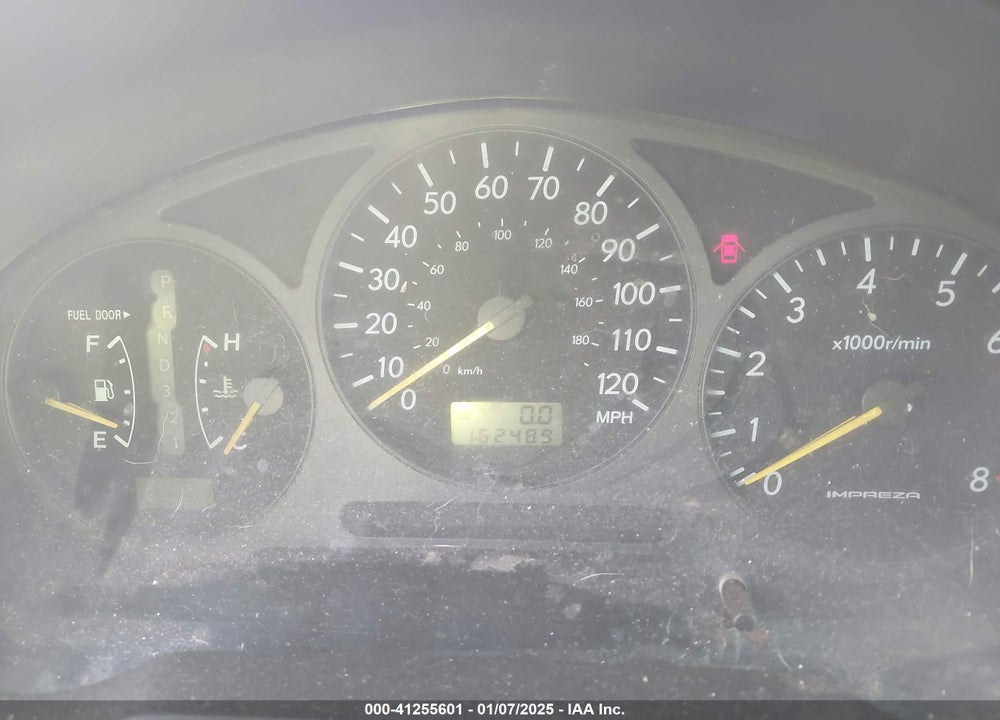 2002 SUBARU IMPREZA OUTBACK SPORT VIN: JF1GG68572H825346