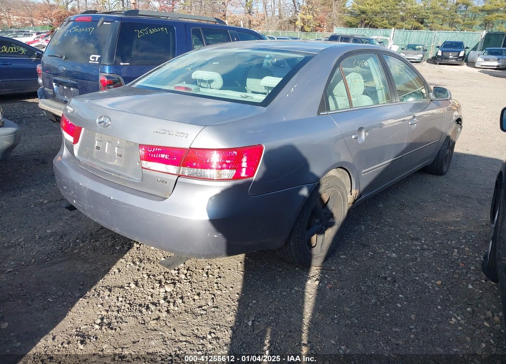 2007 HYUNDAI SONATA LIMITED/SE V6 VIN: 5NPEU46F47H156553