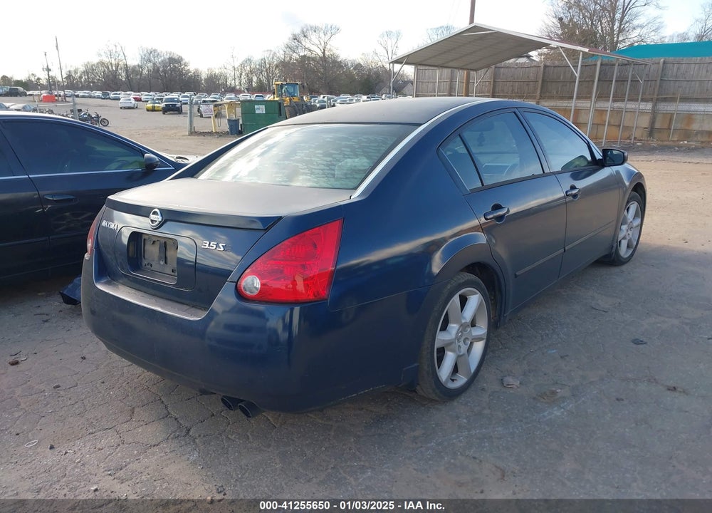 2006 NISSAN MAXIMA VIN: 1N4BA41E66C819325
