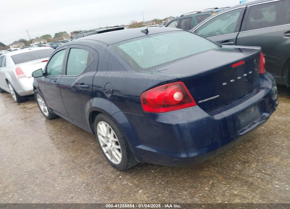 2013 DODGE AVENGER VIN: 1C3CDZAB2DN680129