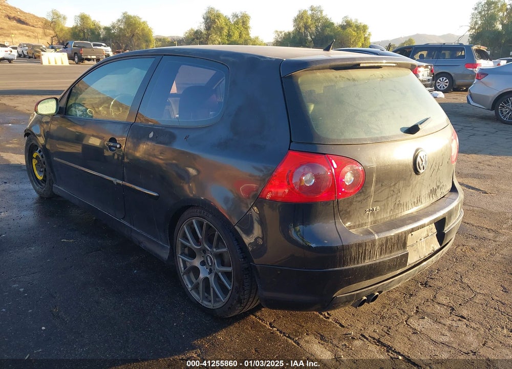 2007 VOLKSWAGEN GTI 2-DOOR VIN: WVWEV71K57W063344