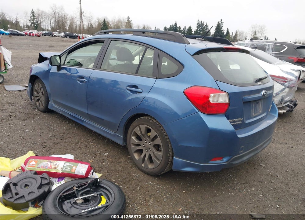 2014 SUBARU IMPREZA 2.0I SPORT LIMITED VIN: JF1GPAR67E8325587