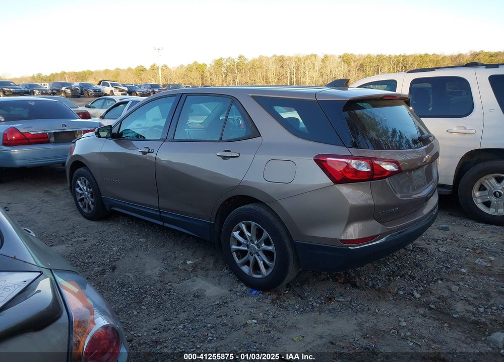 2018 CHEVROLET EQUINOX LS VIN: 2GNAXHEV5J6226716