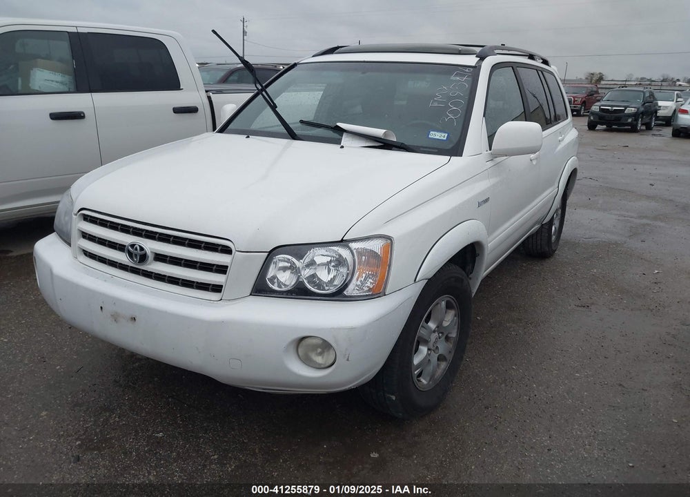 2003 TOYOTA HIGHLANDER LIMITED V6 VIN: JTEGF21A530095476