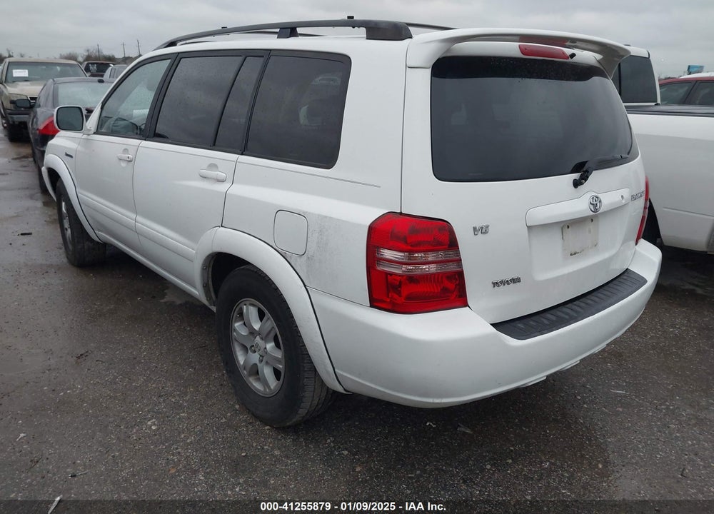 2003 TOYOTA HIGHLANDER LIMITED V6 VIN: JTEGF21A530095476