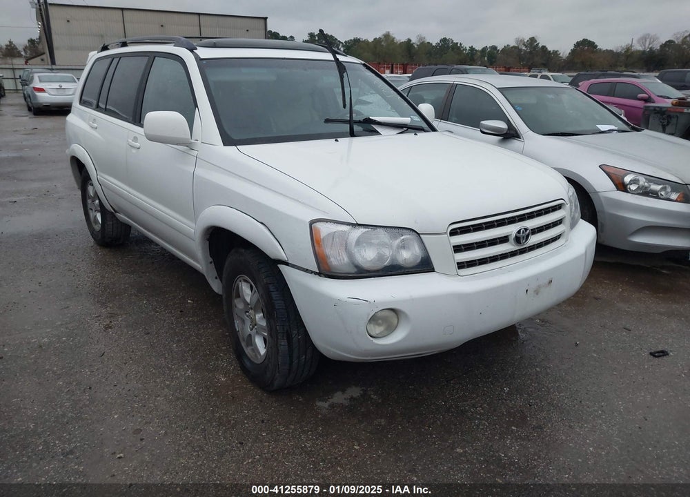 2003 TOYOTA HIGHLANDER LIMITED V6 VIN: JTEGF21A530095476