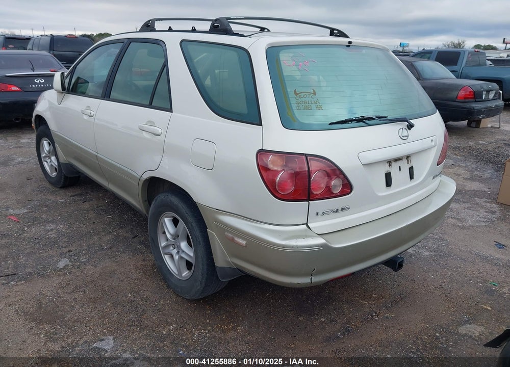 1999 LEXUS RX 300 VIN: JT6GF10U1X0036898