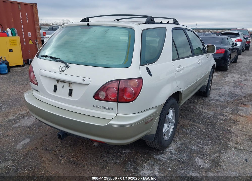 1999 LEXUS RX 300 VIN: JT6GF10U1X0036898