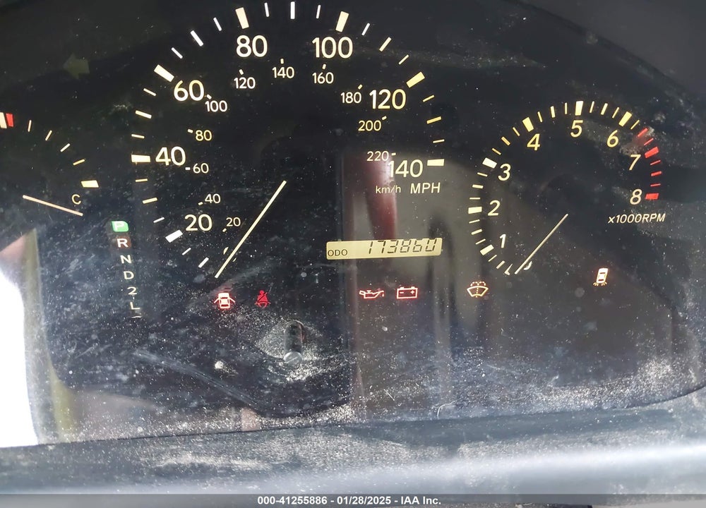 1999 LEXUS RX 300 VIN: JT6GF10U1X0036898