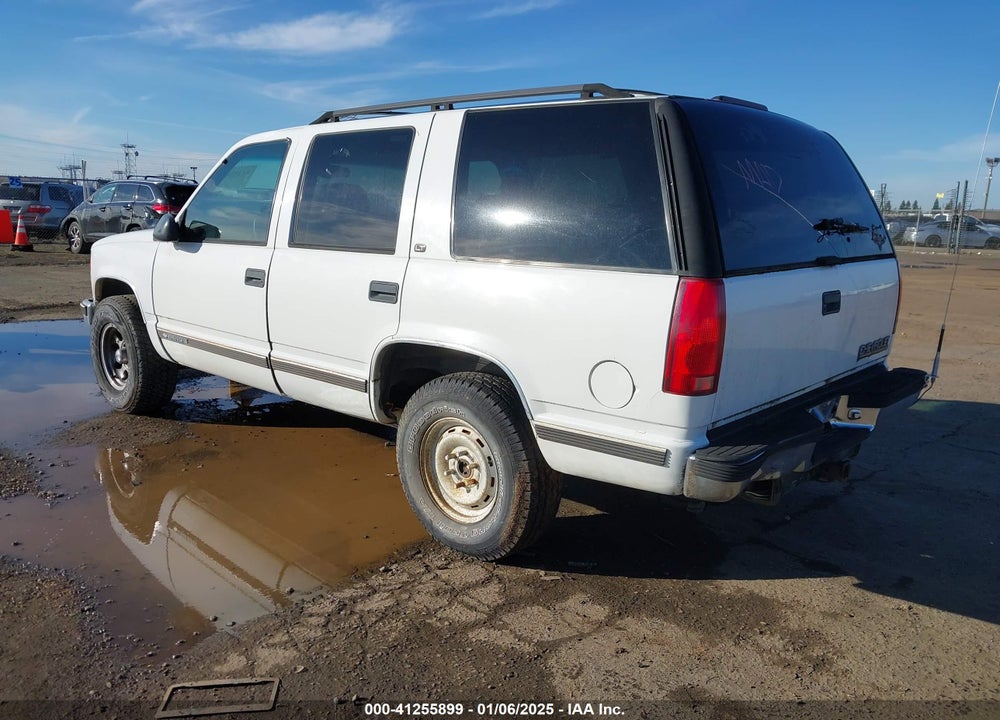 1999 CHEVROLET TAHOE LS VIN: 1GNEK13R1XJ355240