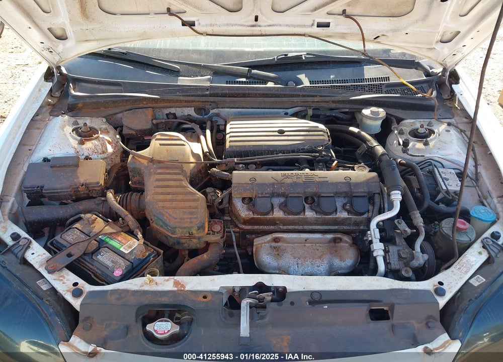 2002 HONDA CIVIC EX VIN: 1HGES26762L079841