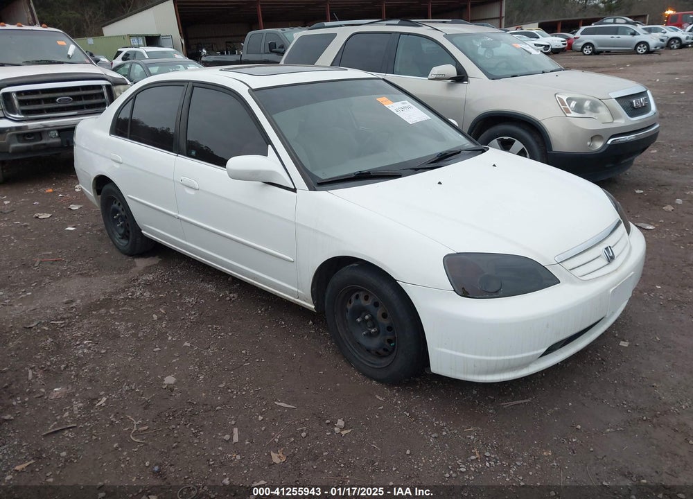 2002 HONDA CIVIC EX VIN: 1HGES26762L079841