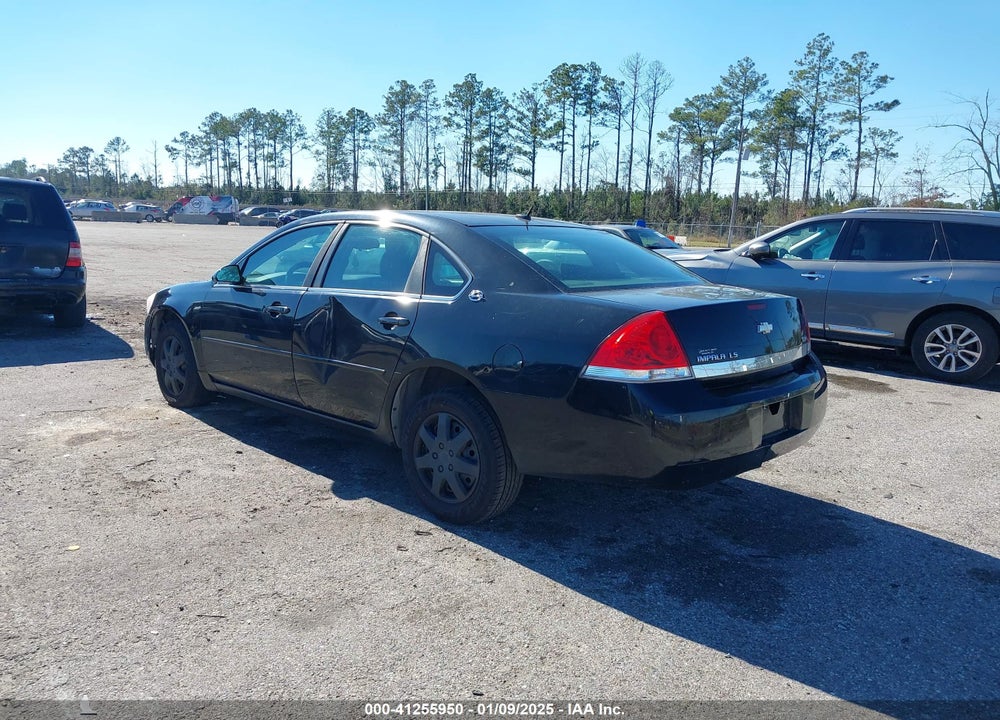 2007 CHEVROLET IMPALA VIN: 2G1WB58K779340701