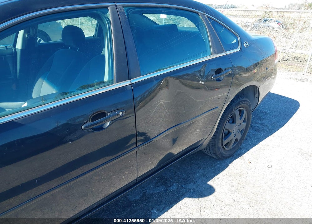 2007 CHEVROLET IMPALA VIN: 2G1WB58K779340701