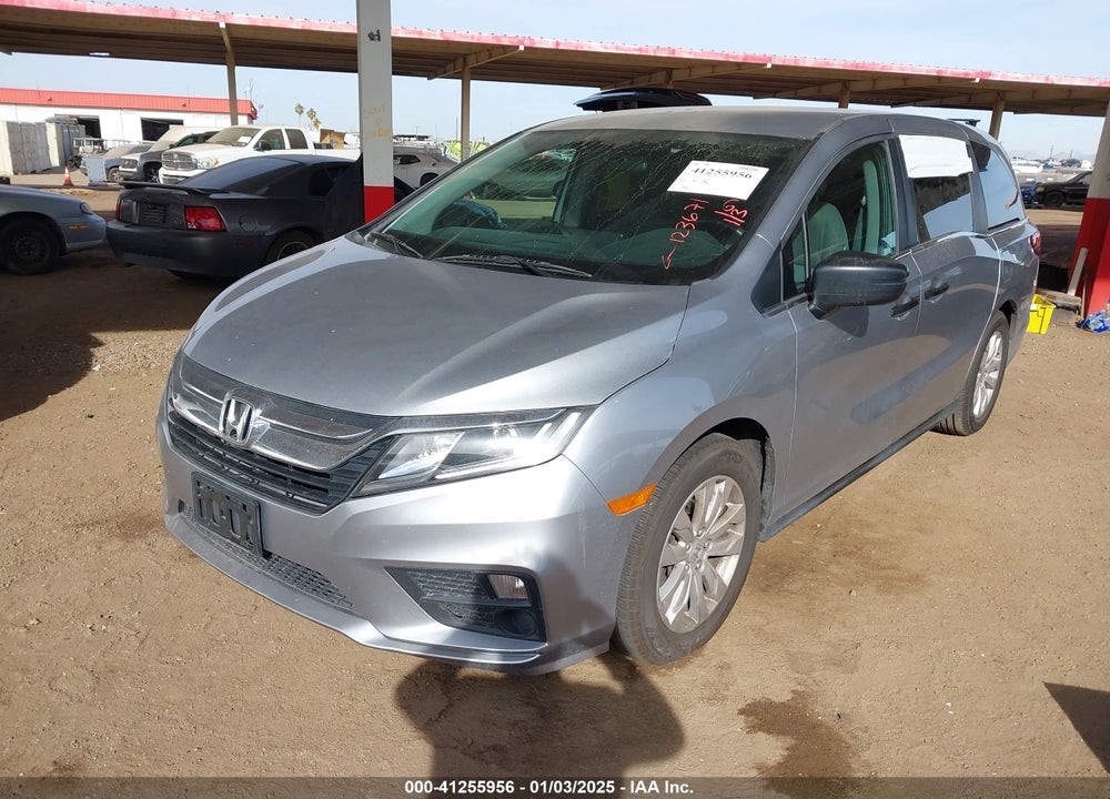2019 HONDA ODYSSEY LX VIN: 5FNRL6H28KB123671