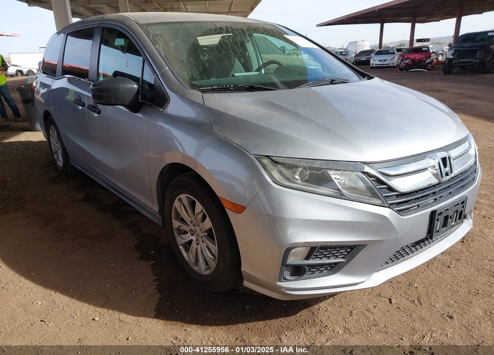 2019 HONDA ODYSSEY LX VIN: 5FNRL6H28KB123671