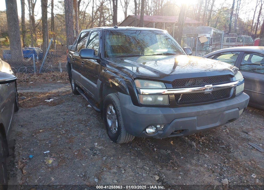 2003 CHEVROLET AVALANCHE 1500 VIN: 3GNEK13T53G133517