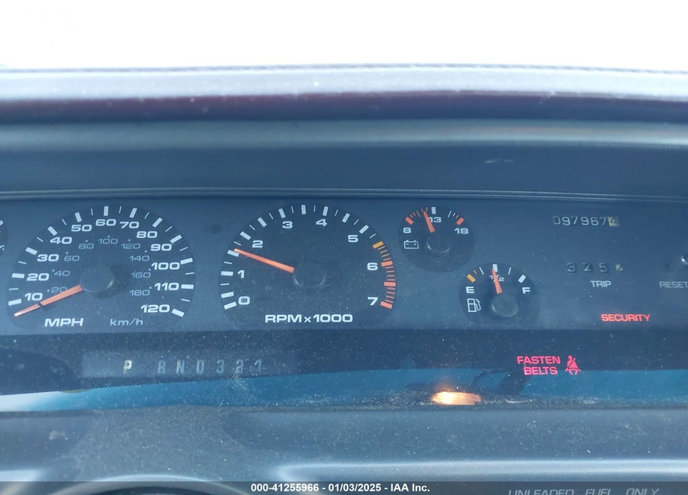 1994 OLDSMOBILE CUTLASS SUPREME S VIN: 1G3WH55M5RD370880
