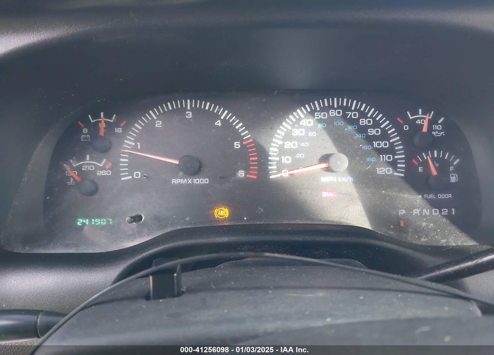 2000 DODGE RAM 2500 ST VIN: 3B7KC23Z4YG162985