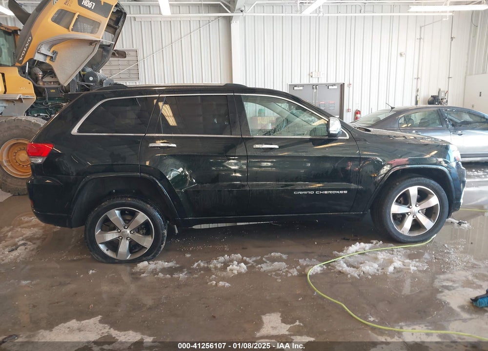 2014 JEEP GRAND CHEROKEE OVERLAND VIN: 1C4RJFCT7EC187319