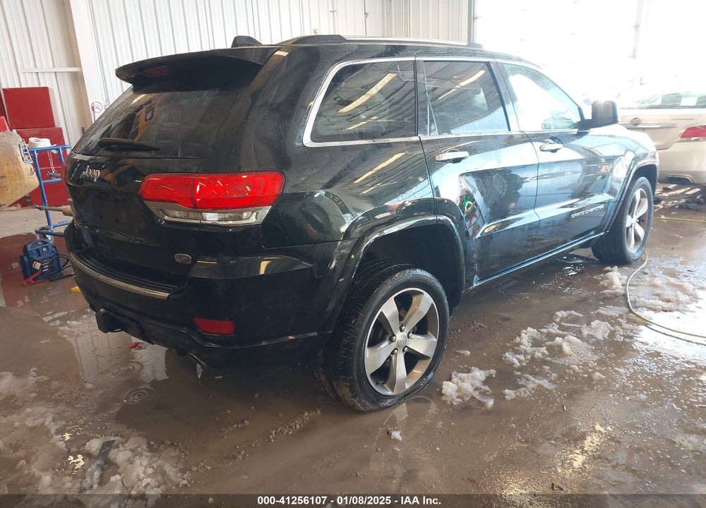 2014 JEEP GRAND CHEROKEE OVERLAND VIN: 1C4RJFCT7EC187319