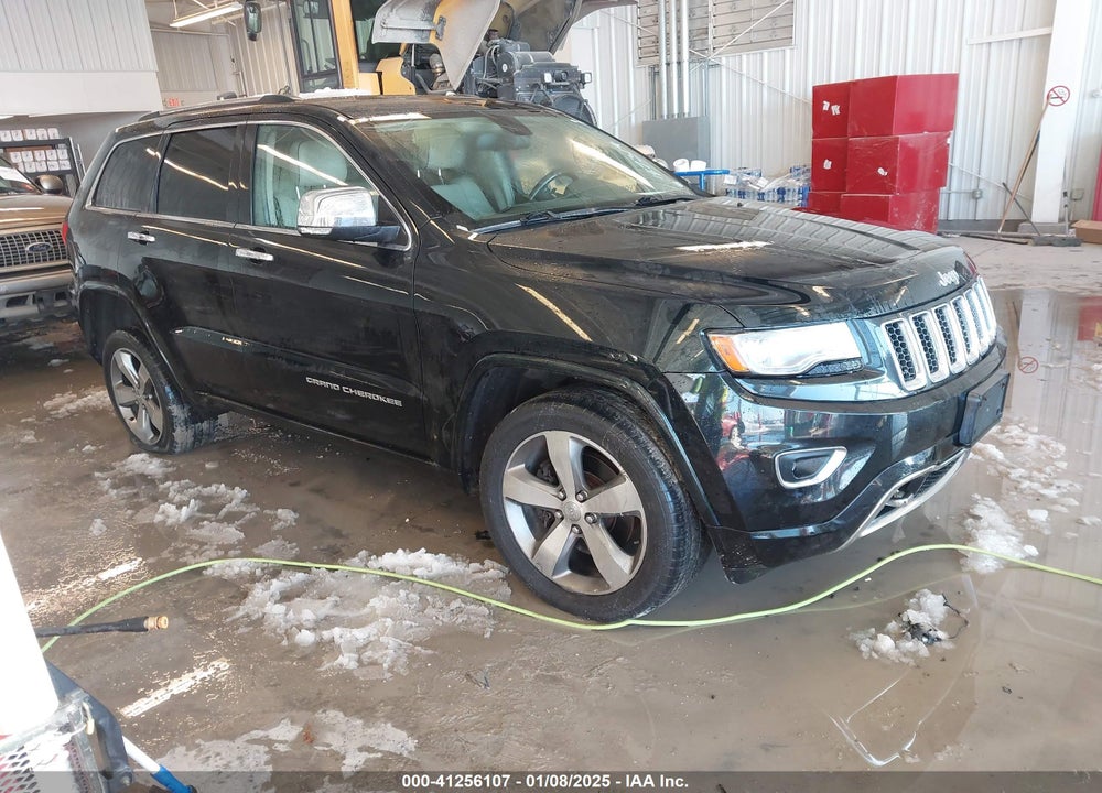 2014 JEEP GRAND CHEROKEE OVERLAND VIN: 1C4RJFCT7EC187319