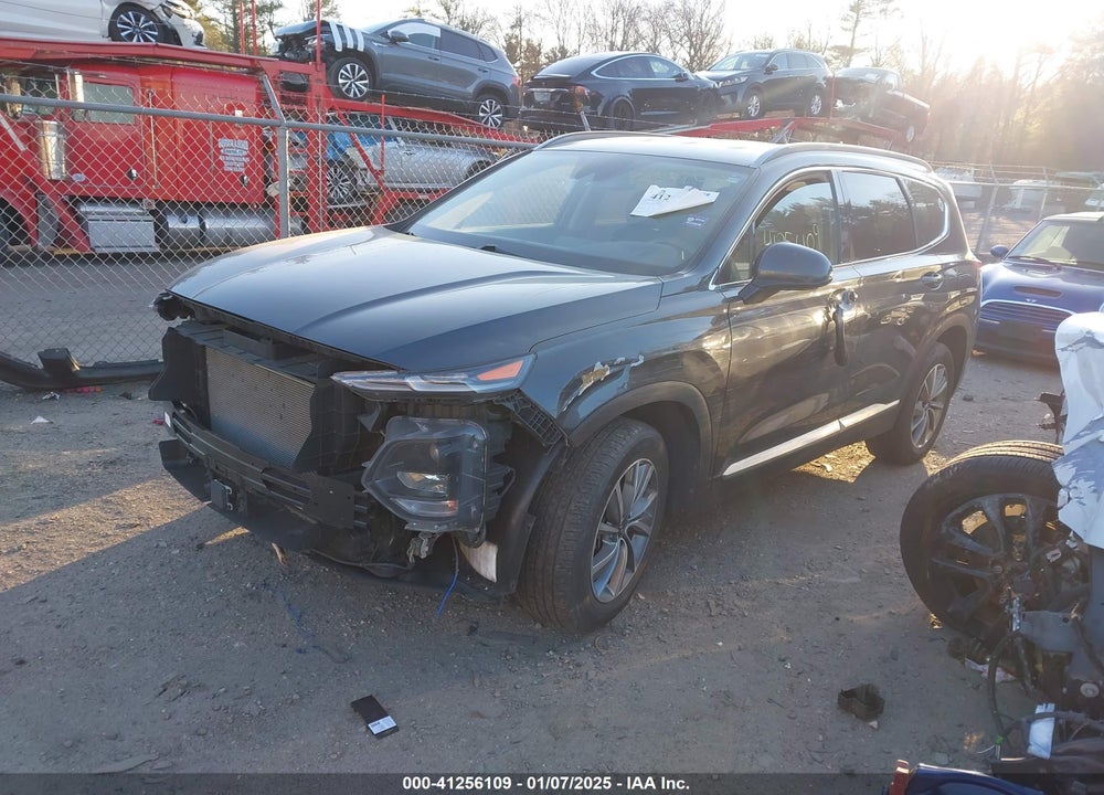 2020 HYUNDAI SANTA FE VIN: 5NMS3CAD5LH230298