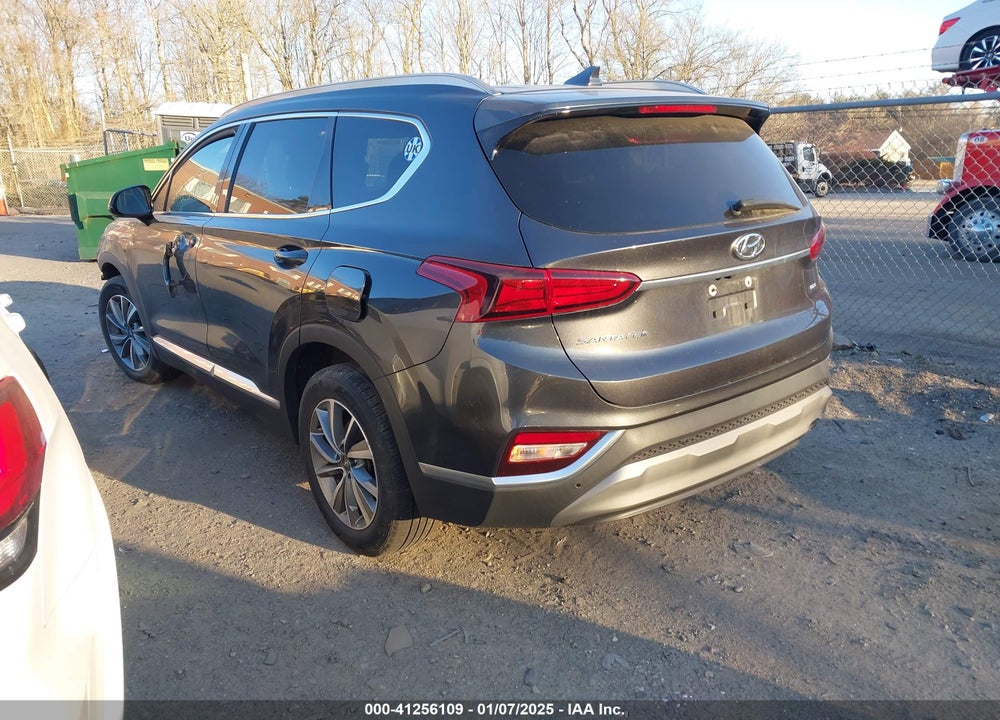 2020 HYUNDAI SANTA FE VIN: 5NMS3CAD5LH230298