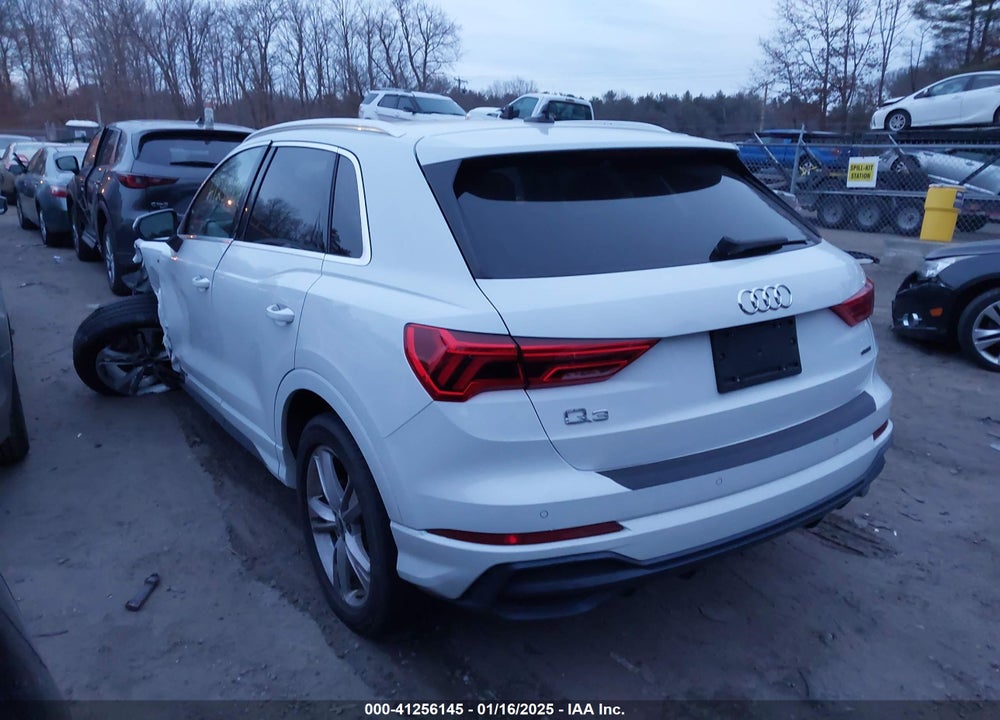 2021 AUDI Q3 PREMIUM PLUS 45 TFSI S LINE QUATTRO TIPTRONIC VIN: WA1EECF38M1016578