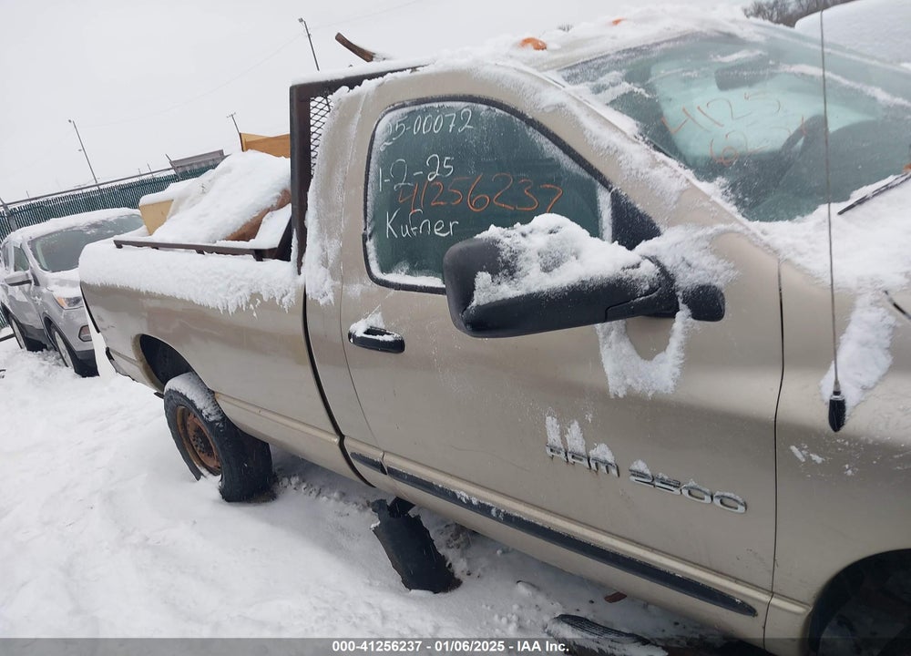 2003 DODGE RAM 2500 SLT/LARAMIE/ST VIN: 3D7KU26D83G731302