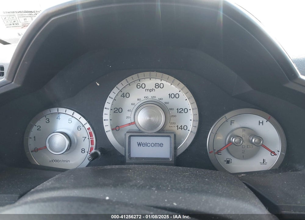 2011 HONDA PILOT TOURING VIN: 5FNYF4H93BB065263