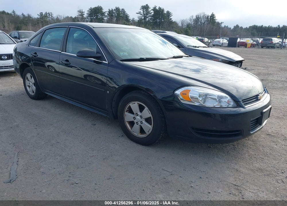 2009 CHEVROLET IMPALA LT VIN: 2G1WT57K291326348